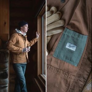 NWT Danner x Rhythm collab Studio Chore Coat in Khaki